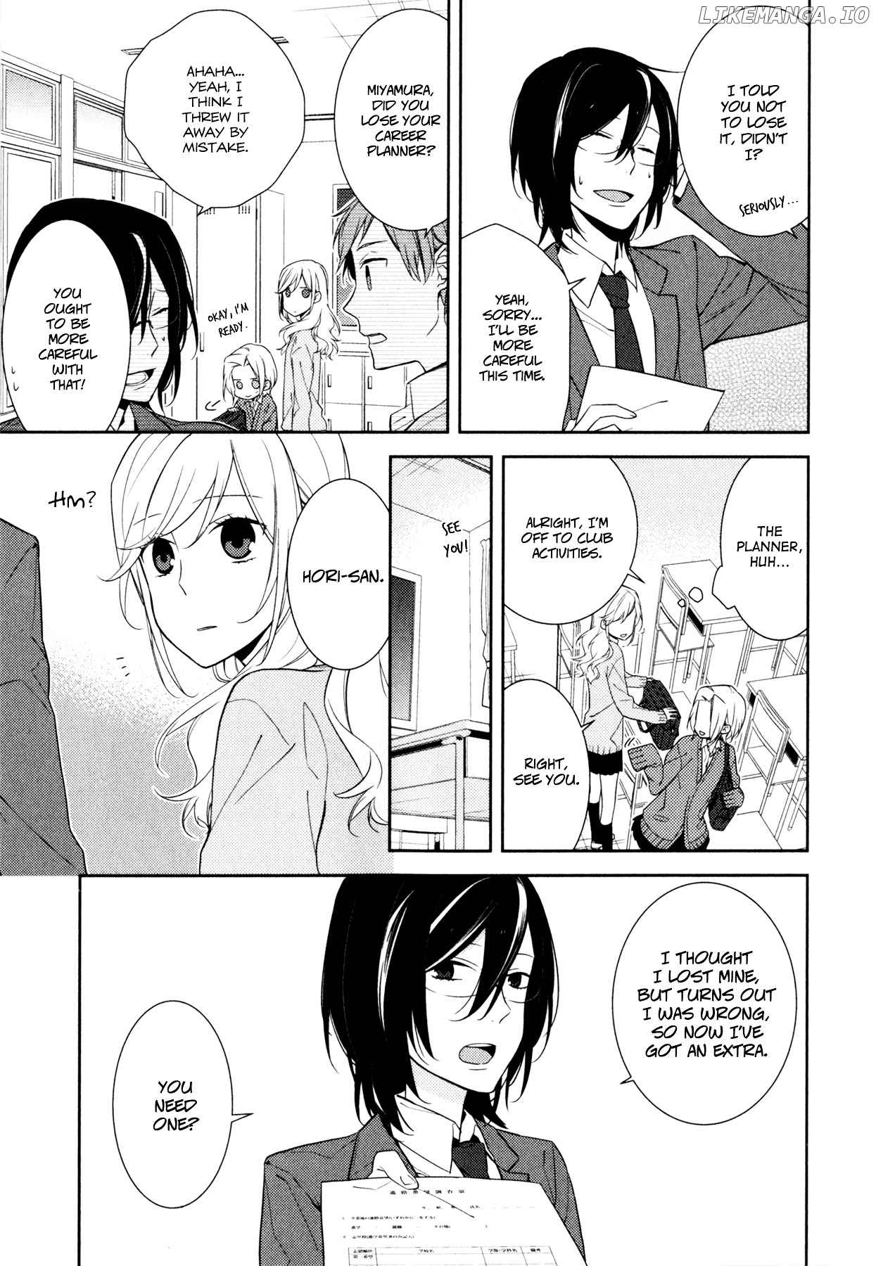 Horimiya, Chapter 8 image 19